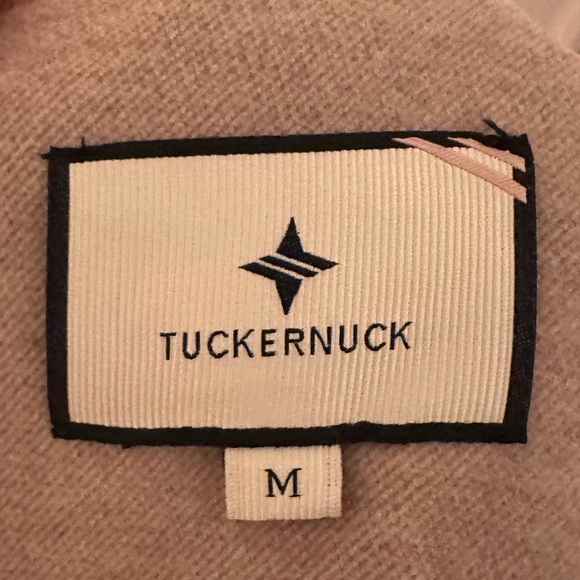 Tuckernuck Dakota Sandwhisp Tan Collared Long Sleeve Shift Dress Size Medium NWT - Picture 6 of 8